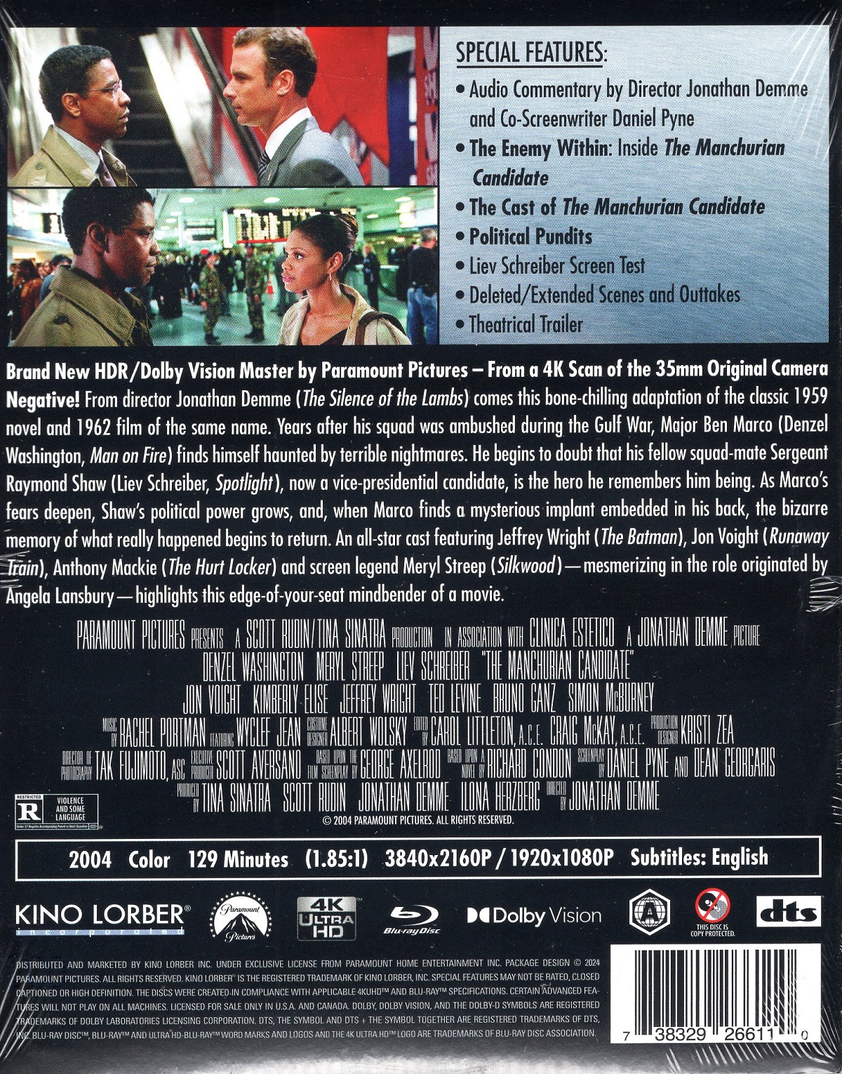 Manchurian Candidate (ej svensk text) (4K Ultra HD + Blu-ray) - 2