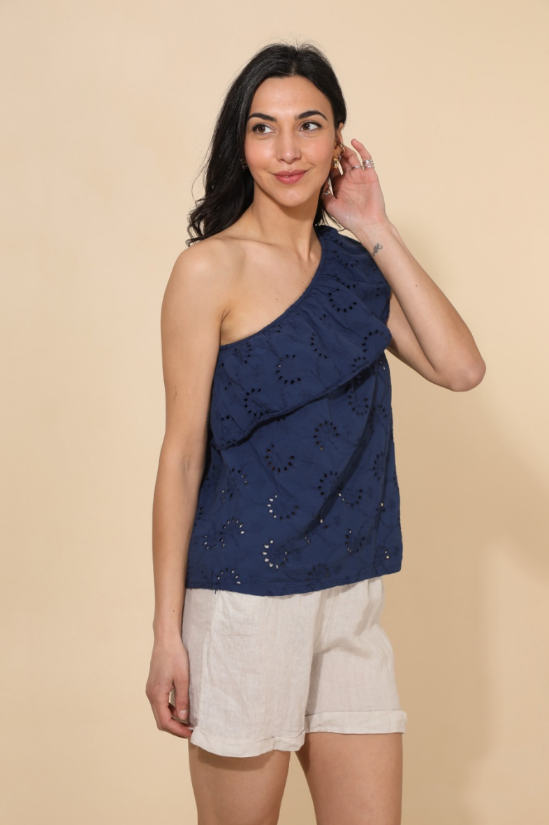 Top one shoulder marin
