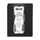 Ranger Dyan Reaveley's Dylusions -Black Dot Grid Journal Large 9"x 12"