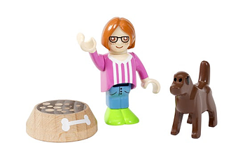 Brio World Figur med Hund