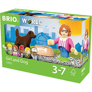 Brio World Figur med Hund
