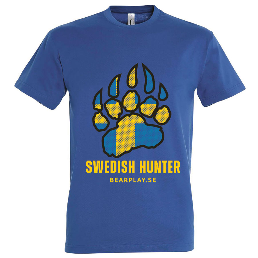 Bearplay Blå T-Shirt SWEDISH HUNTER