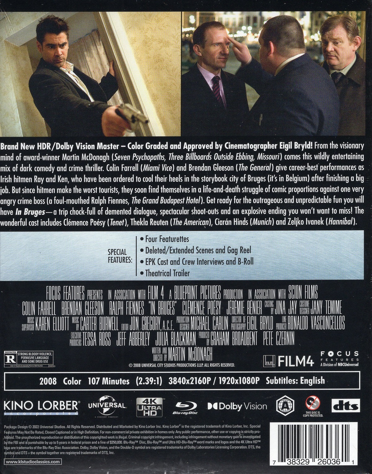In Bruges (ej svensk text) (4K Ultra HD + Blu-ray) - 2