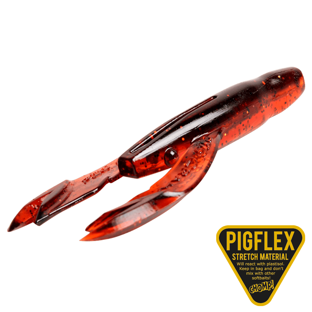 Catch with cares pig craw, crayfish imitation for perch fishing