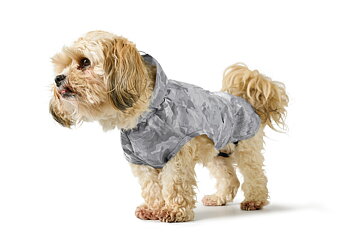 HUNTER Huka to go regntäcke silver