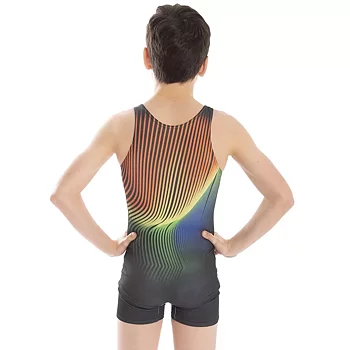 MENS RANGE INTERACT MULTI UNITARD, tränings- & tävlingsbody herr, sublimerad lycra