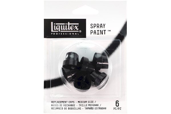 LIQUITEX Munstycke 6 st. medium standard storlek - 2