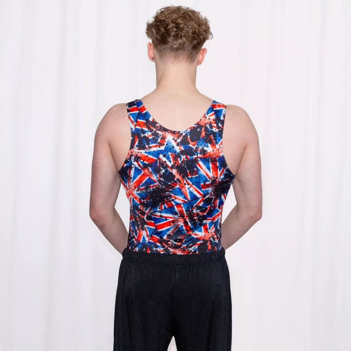GB Grunge | Mens, tränings- & tävlingsbody herr, sublimerad lycra - 2