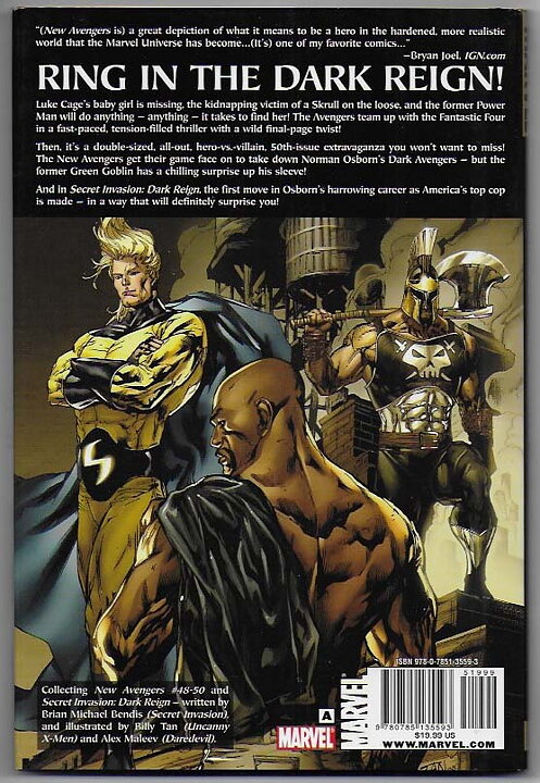 New Avengers: Volume 10 - Power HC NM