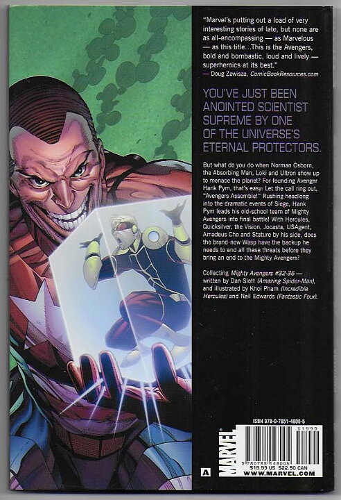Siege: Mighty Avengers HC NM