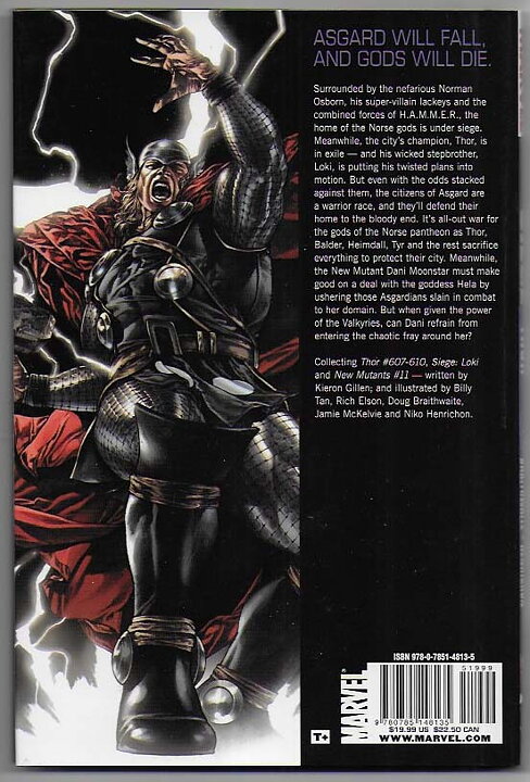 Siege: Thor HC NM