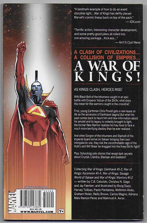 War of Kings: Warriors TP VF/NM