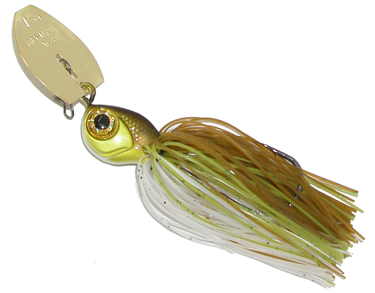 The Armada Eye Chatter is a 15g chatterbait. Perfect for fishing for perch and pike in vegetation.