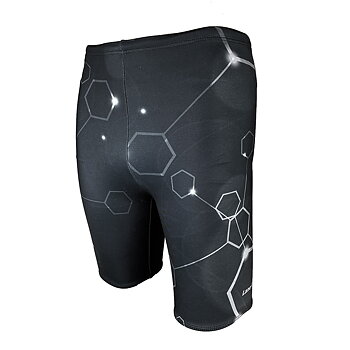 Stylische und bequeme Bademode mit coolem Hexagon-Muster