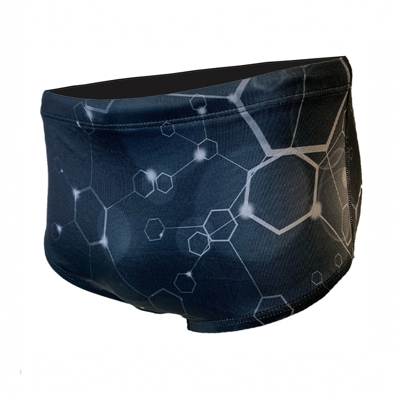 Bademode Hexagon schwarz Kofferraum Mann - Lane 4