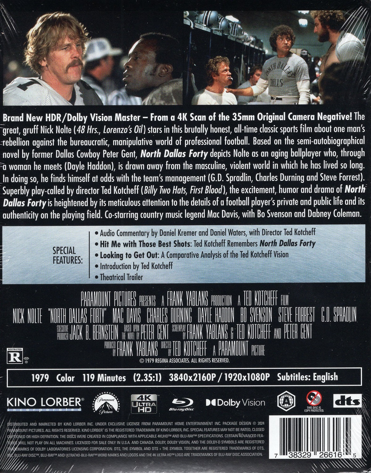 North Dallas Forty (ej svensk text) (4K Ultra HD + Blu-ray) - 2
