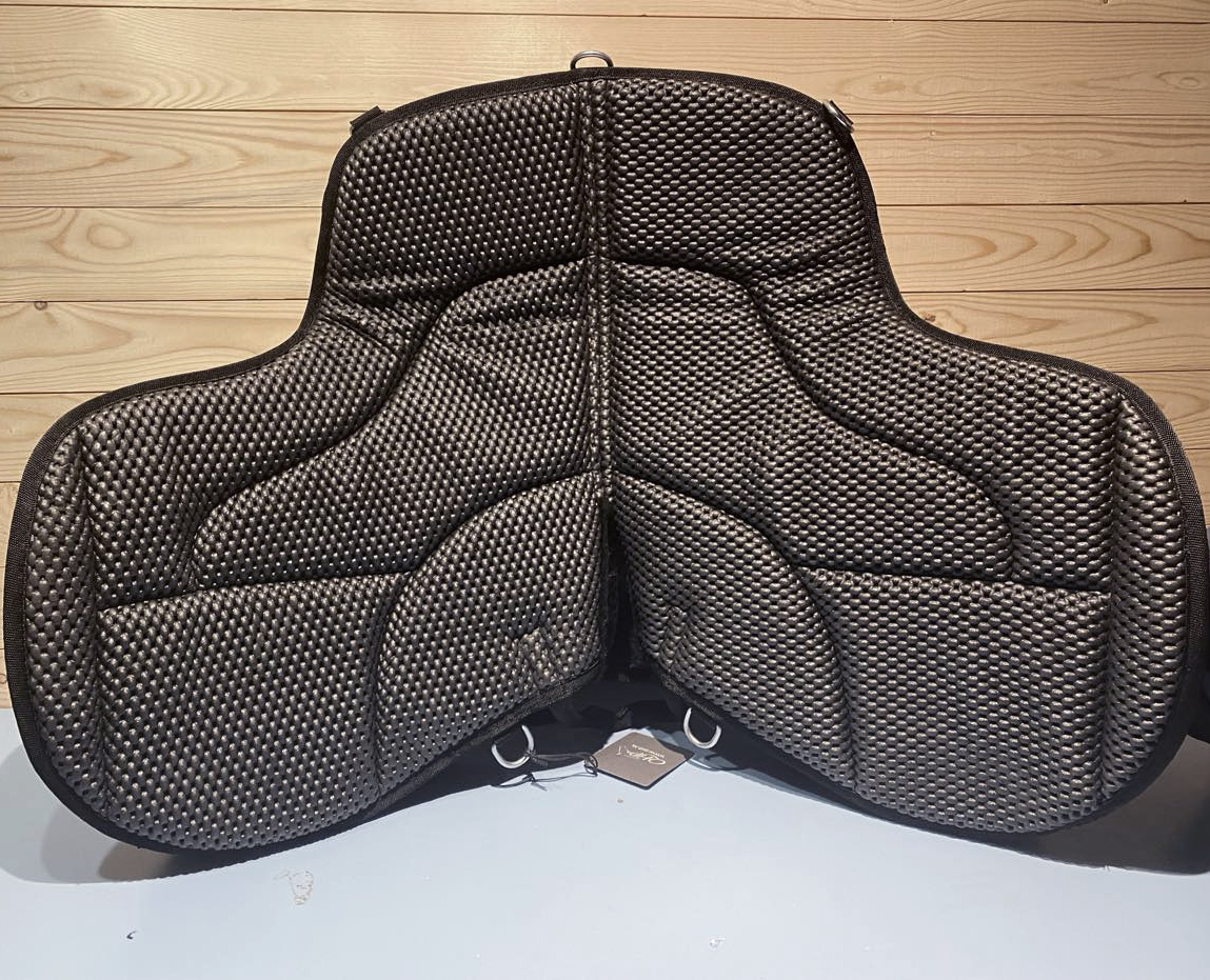 QHP Bareback pad super soft, natural, full - 15