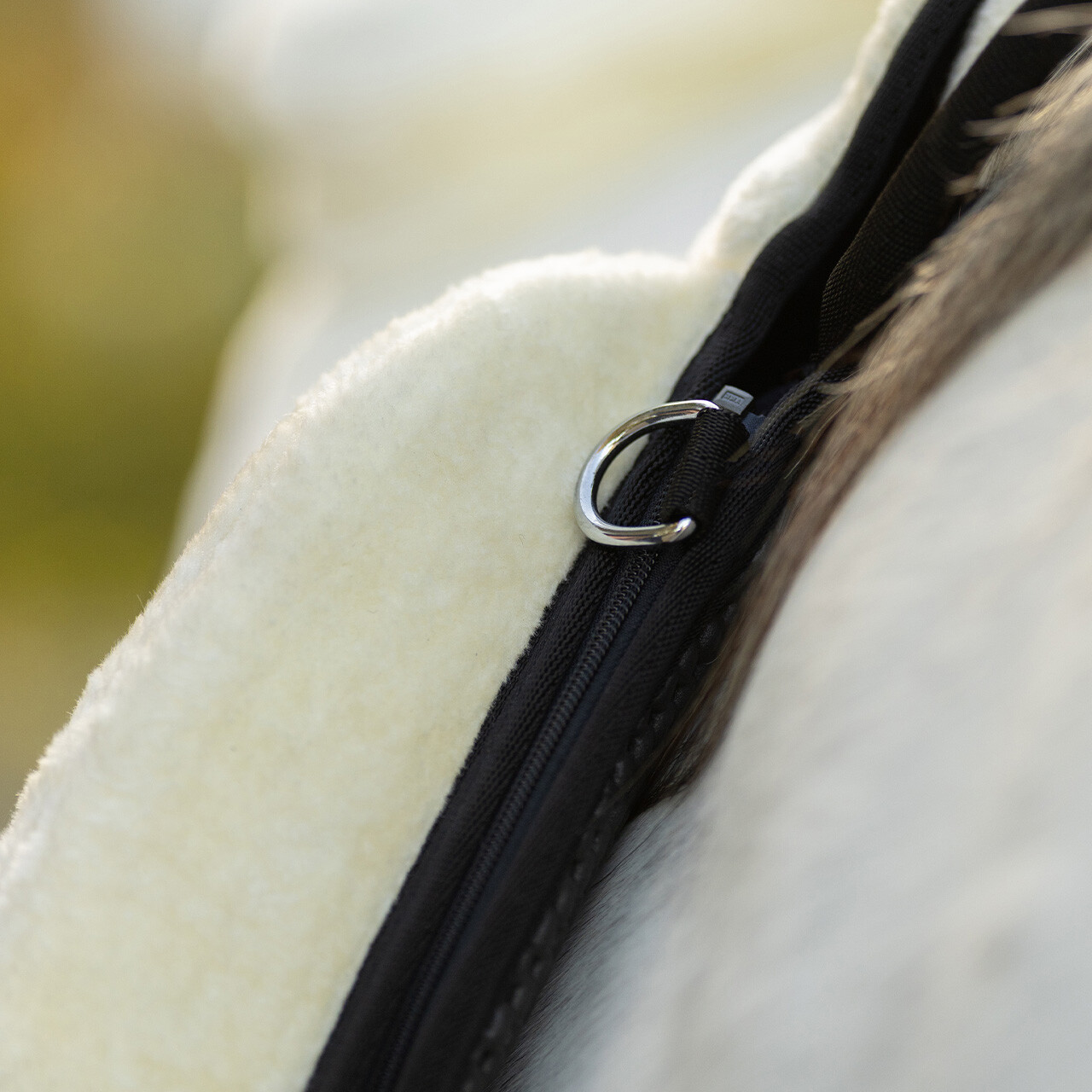QHP Bareback pad super soft, natural, full - 19