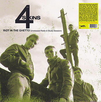 4 Skins - Riot In The Ghetto: Unreleased Radio & Studio Sessions - LP