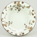 ジャッキー・リンド  Japonicaシリーズ  丸いボウル  茶色の花模様  19cm  1977年 