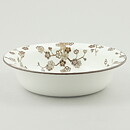 ジャッキー・リンド  Japonicaシリーズ  丸いボウル  茶色の花模様  19cm  1977年 