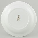 ジャッキー・リンド  Japonicaシリーズ  丸いボウル  茶色の花模様  23cm  1977年 