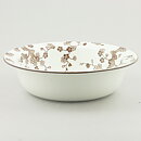 ジャッキー・リンド  Japonicaシリーズ  丸いボウル  茶色の花模様  25cm  1977年  