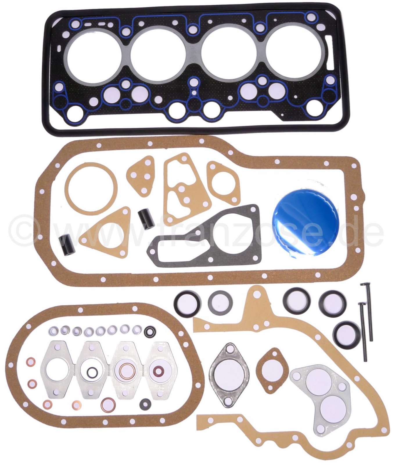 Motorpackningssats HY diesel / Peugeot 404+504