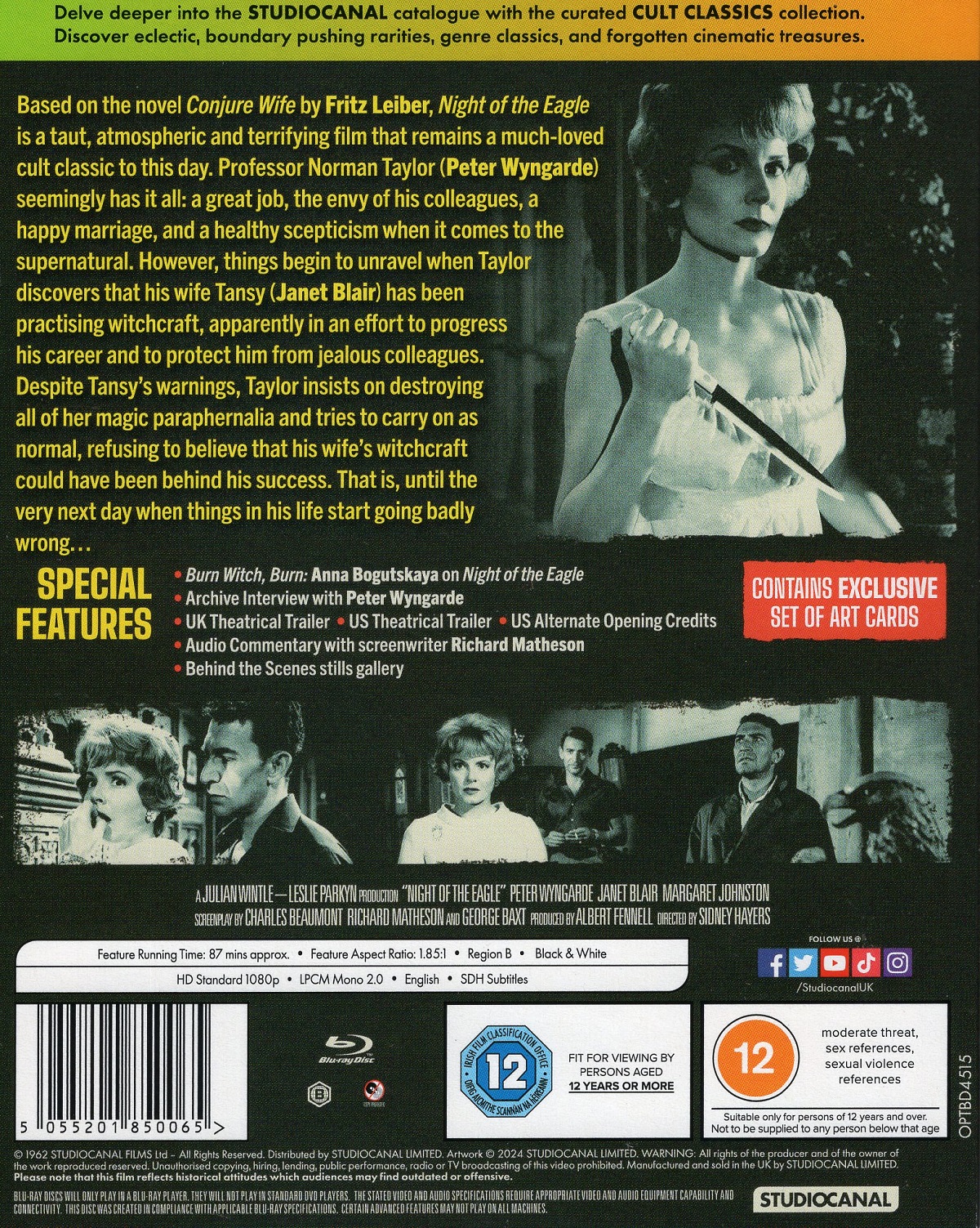 Night of the Eagle (ej svensk text) (Blu-ray) - 2