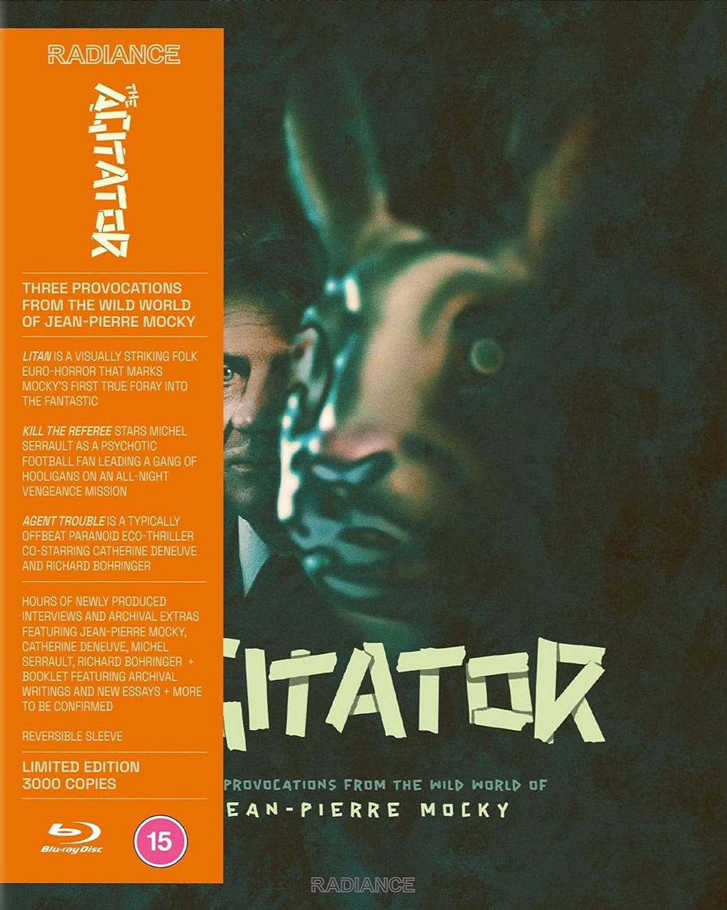 The Agitator - Three Provocations From the Wild World of Jean-Pierre Mocky (Limited Edition) (ej svensk text) (Blu-Ray)