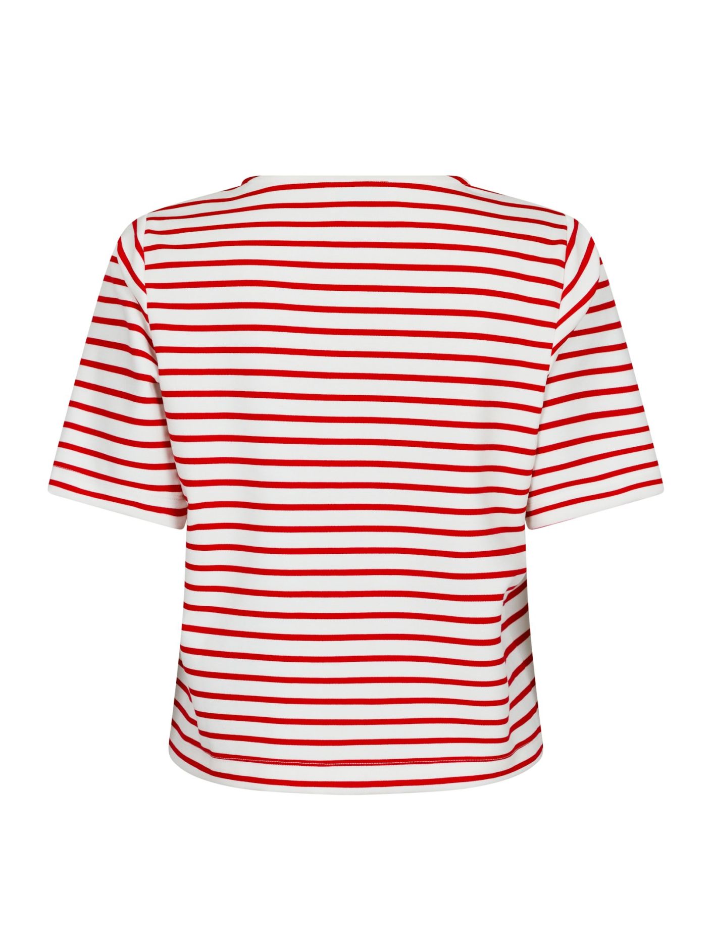 Neo Noir  - Soania Stripe Tee Red - 5