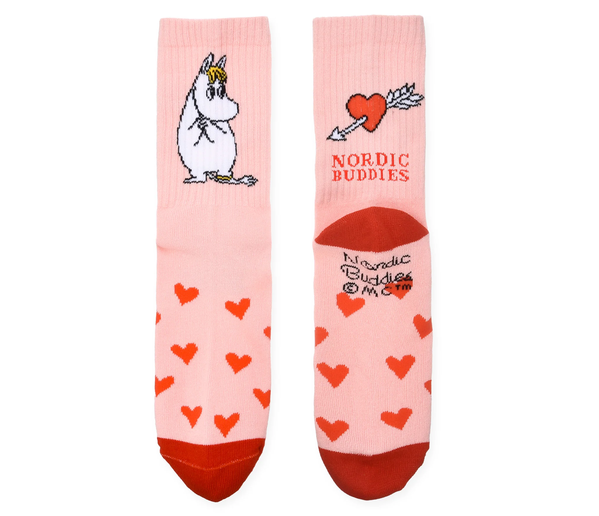 Mumin Damstrumpor - Snorkfröken Hjärtan - Retro