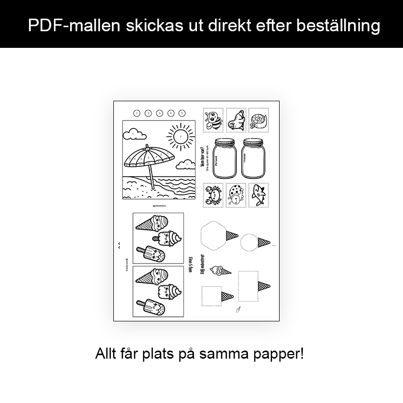 Pysselbok Sommar - 3