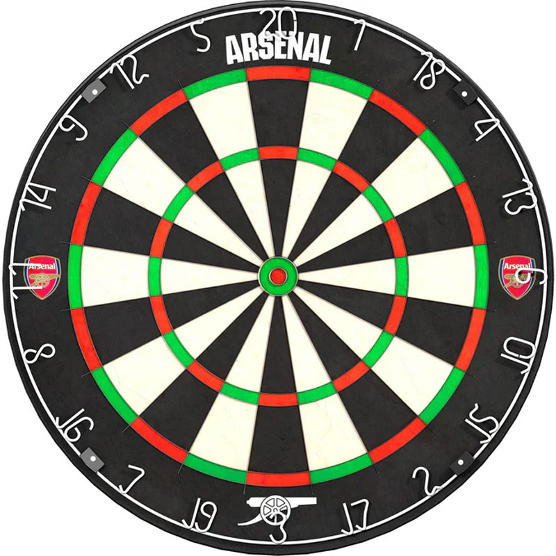 Arsenal FC Dartboard Official Licensed The Gunners Crest