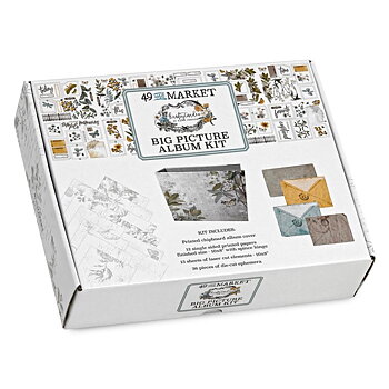 49 And Market - Big Picture Album Kit - Krafty Garden