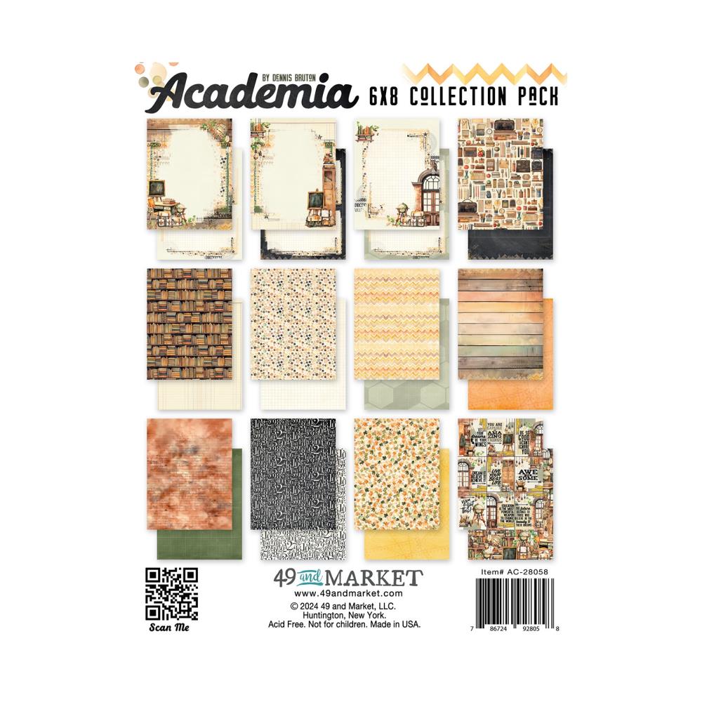 49 And Market - Collection Pack 6x8 - Academia - 3