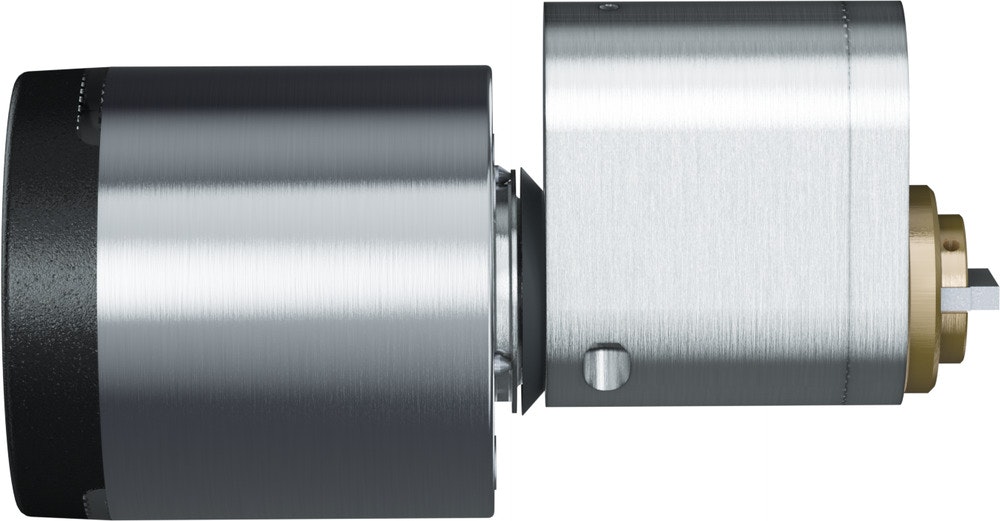 EVVA Ovalcylinder skandinavisk utsida nickel AirKey