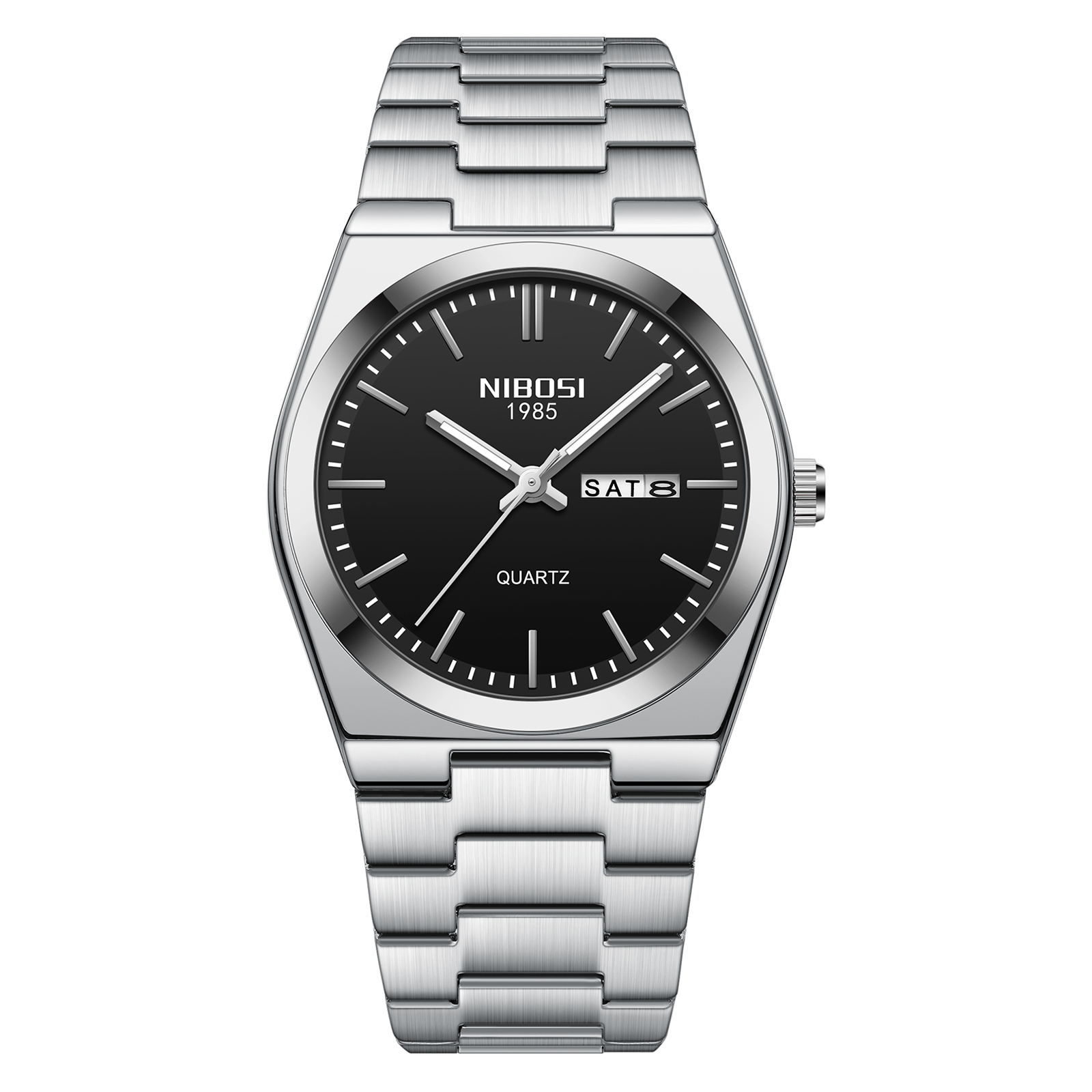 Nibosi Concord Steel Black