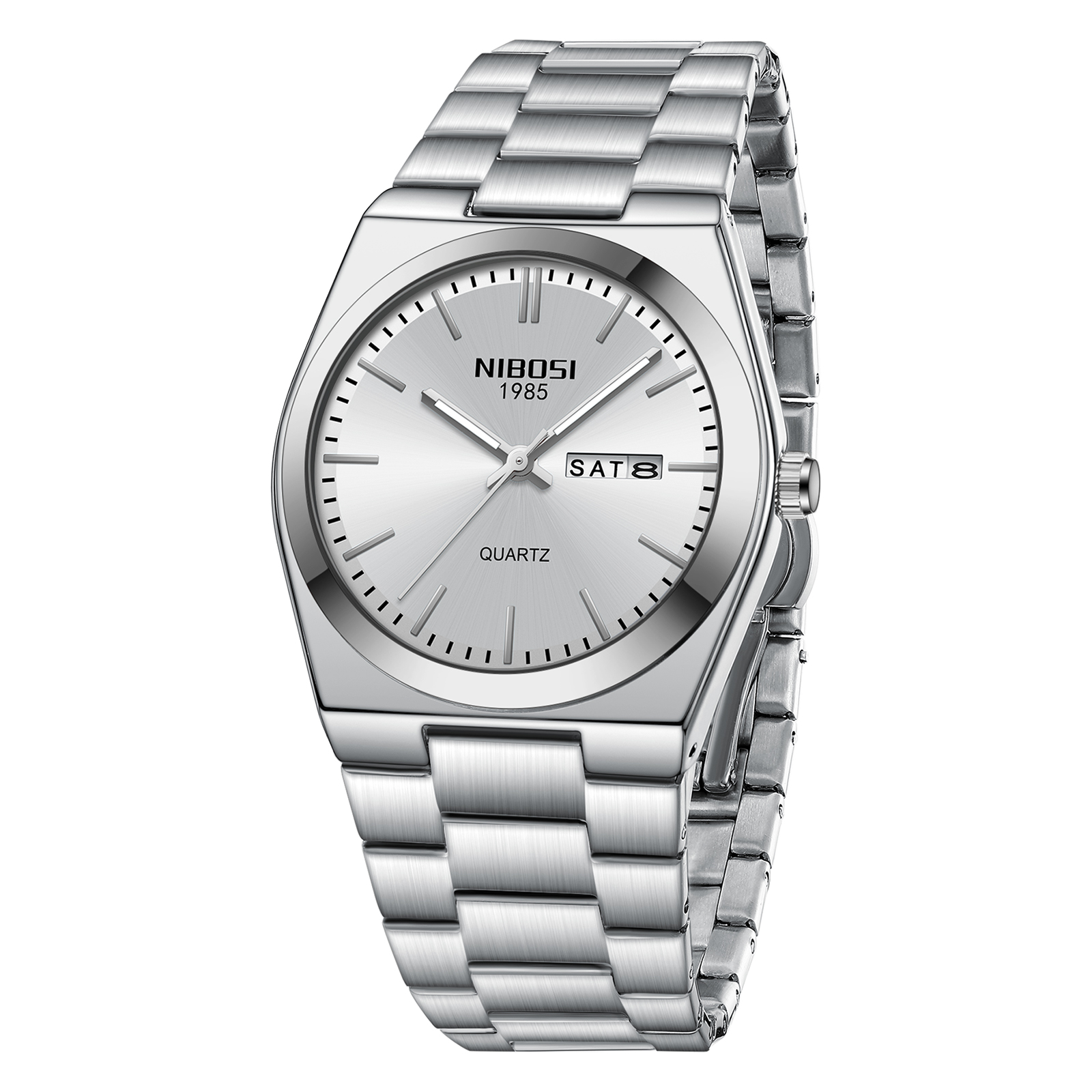 Nibosi Concord Steel Silver - 4