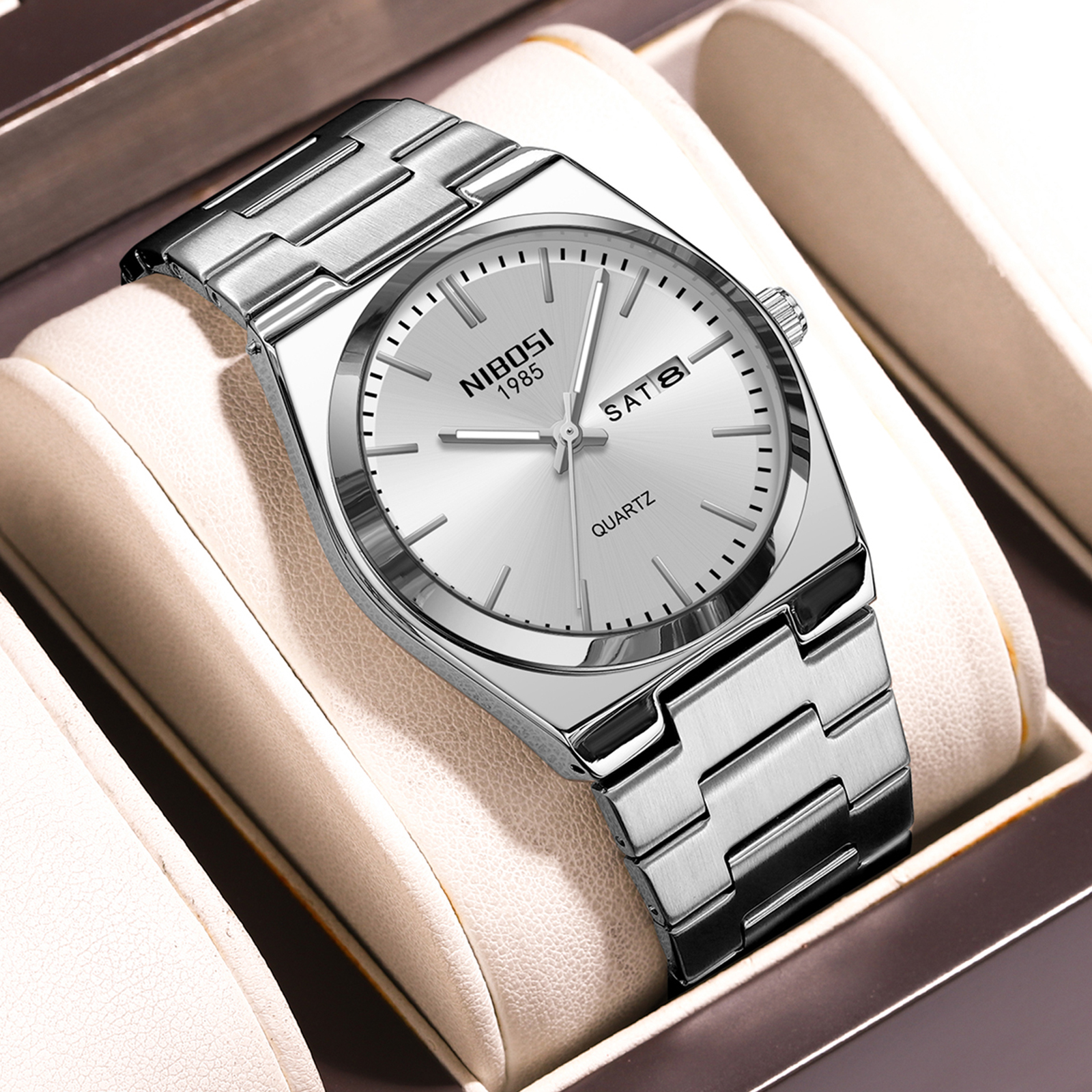 Nibosi Concord Steel Silver - 6