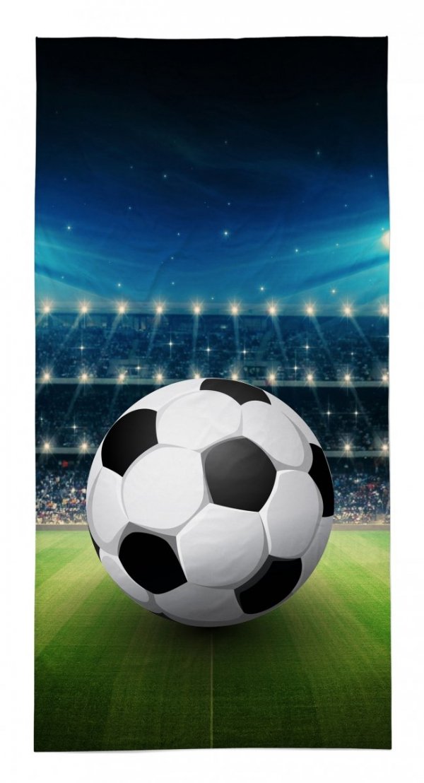 Fotbollsmotiv Handduk Stadion NY