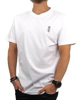 Jernhest - Lost Tee White - Vit T-shirt