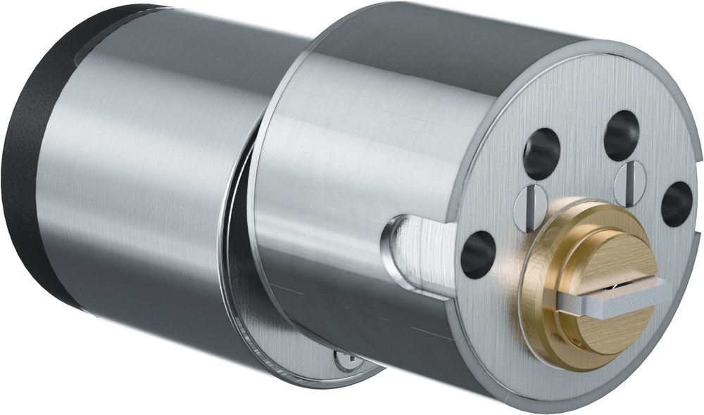 EVVA Rundcylinder skandinavisk AZ37 utsida nickel AirKey - 2
