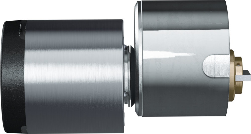 EVVA Rundcylinder skandinavisk AZ37 utsida nickel AirKey