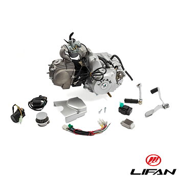 Engine Lifan 107cc, Kickstart, reverse, electric start