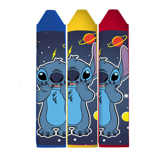 Stitch Disney Målarbok med Klistermärken och Kritor - 3