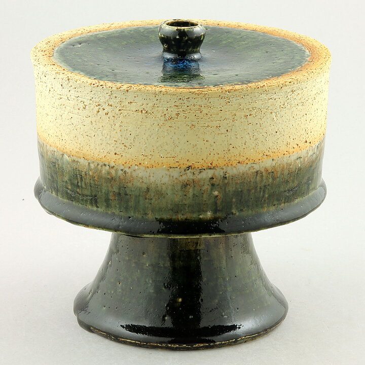 Sylvia Leuchovius (1960s) Unique Segmented Vase 19 cm