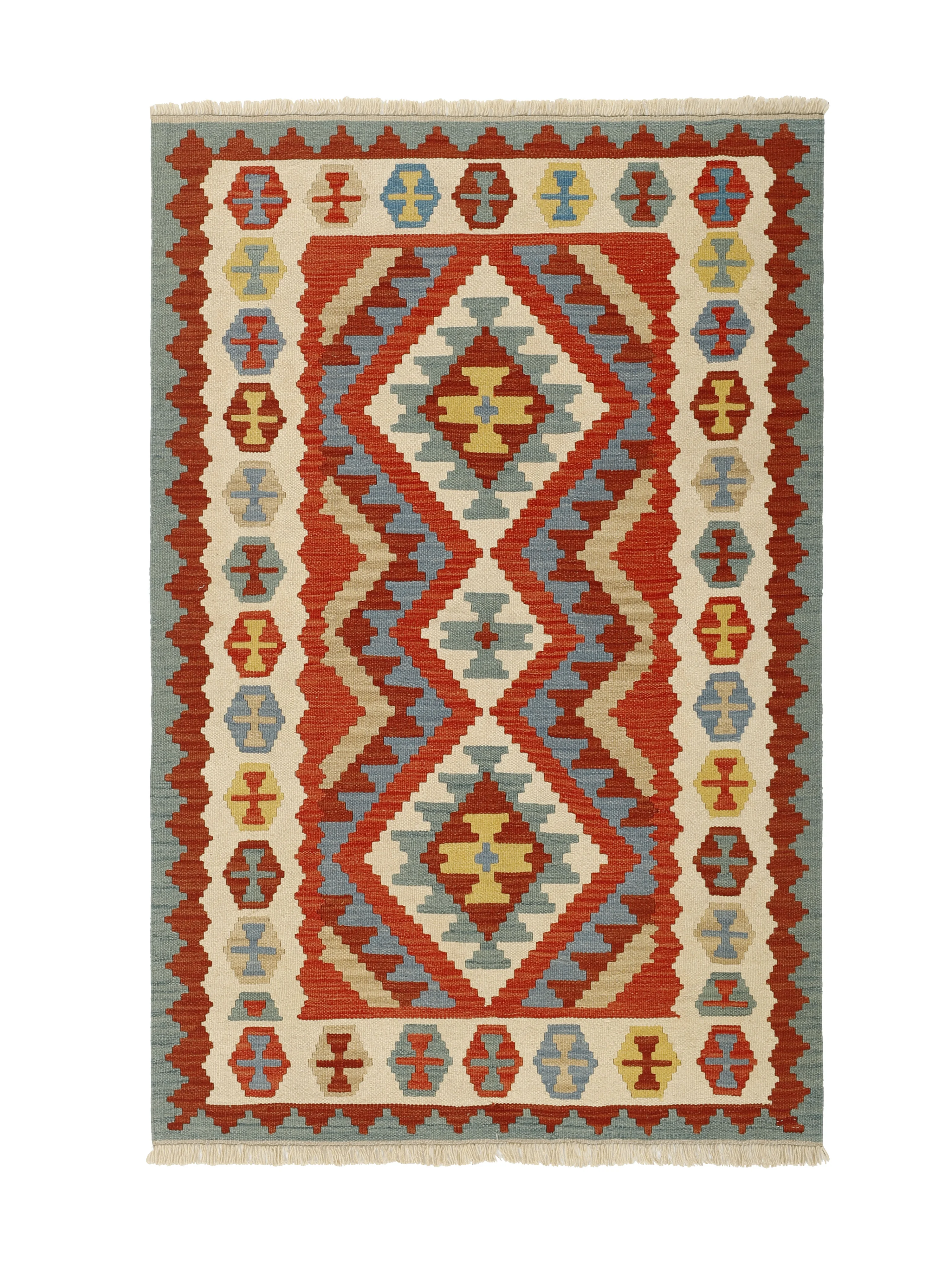 Persisk Kelim Kashghai 122 x 187  cm Rek. pris 4 500:-
