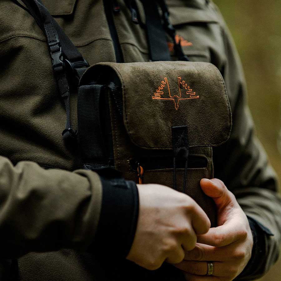 Swedteam Ridge Bino Bag Hunting Green - 3