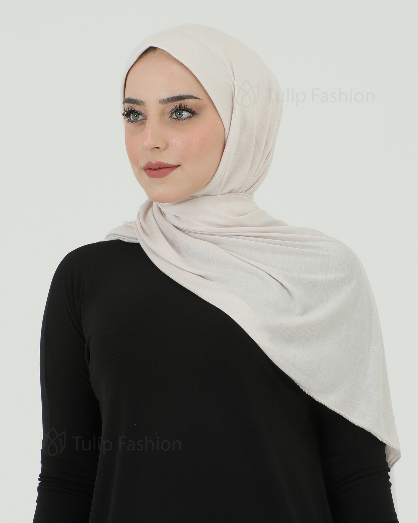 Hijab - Instant Jersey - Nude Rosa
